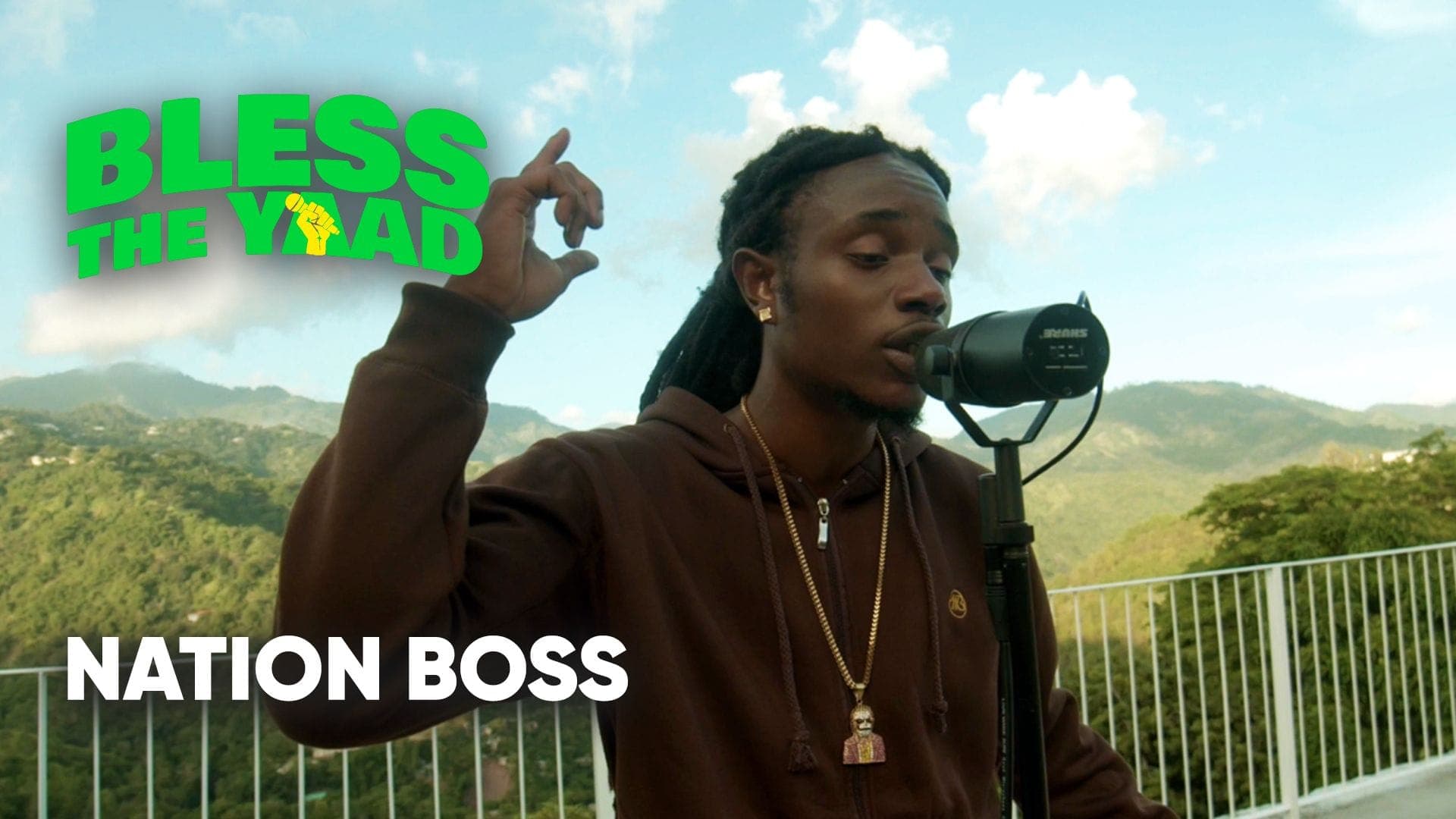 Watch Nation Boss Spit an Exclusive Freestyle for ‘Bless The Yaad’