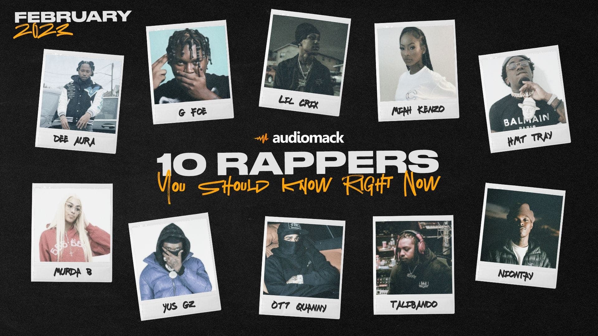 10 Rappers You Should Know Right Now (February 2023)
