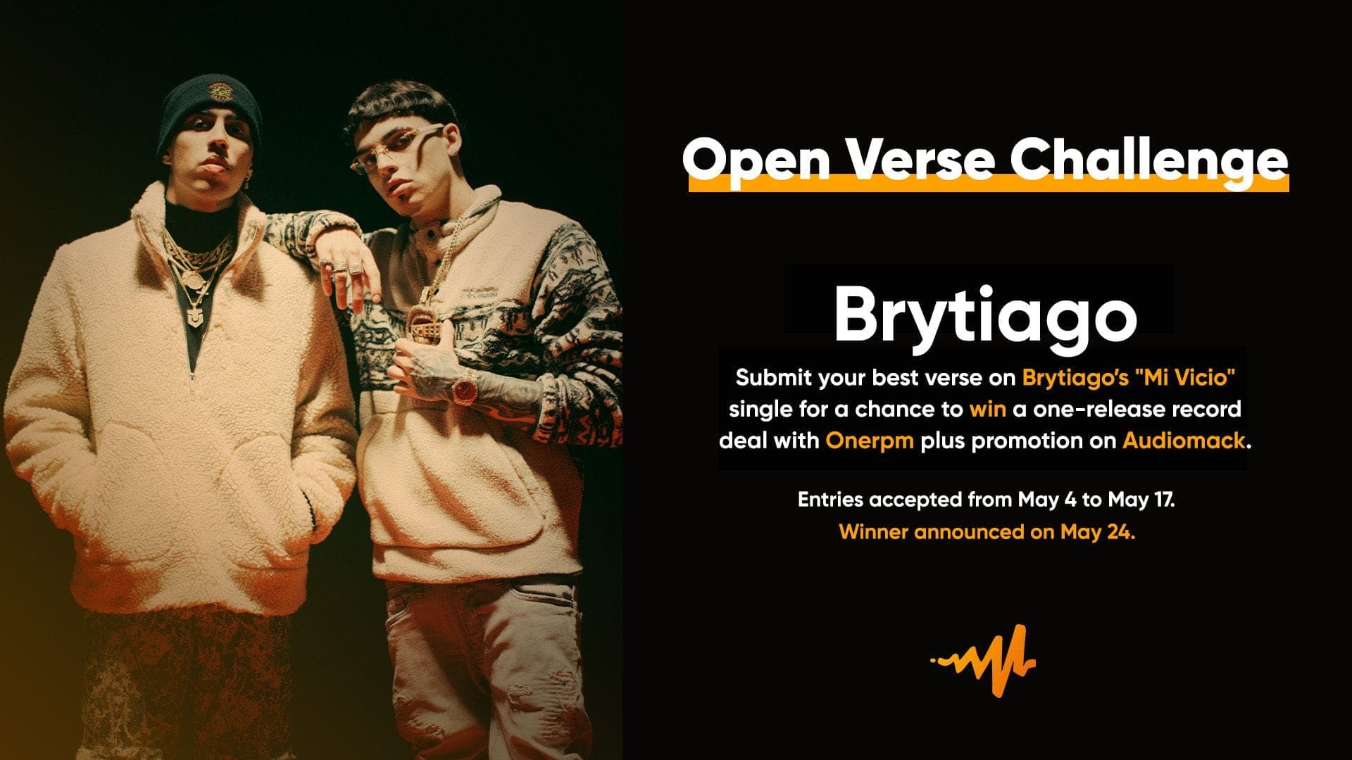Submit Your Best Verse for Brytiago’s “Mi Vicio Remix” Open Verse Challenge